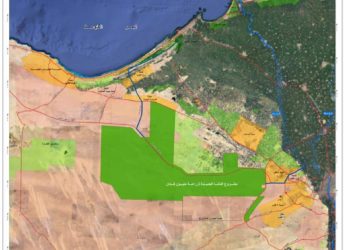 السيسي يتفقد مشروع “مستقبل مصر ” بالصحراء الغربية