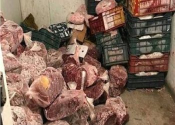 فحص ٣ أطنان لحوم مشتبه بها بالقليوبية