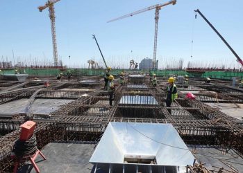 بالصور.. إنشاء أكبر مشروع على مستوى العالم لتخزين الحبوب في شمالي الصين