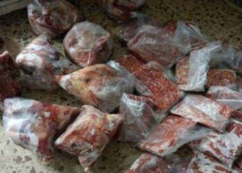 التموين تضبط 2.5 طن كبدة ومصنعات لحوم فاسدة
