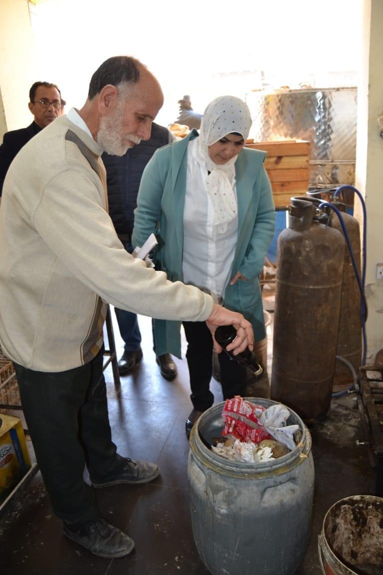 ضبط لحوم ومجمدات غير صالحة بمدينة شربين في القاهرة