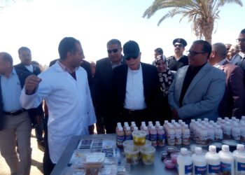 لأول مرة تطبيق تقنية الحلب الآلي علي الإبل بمصر