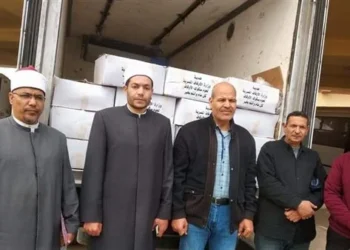الأوقاف: توزيع لحوم صكوك الإطعام على الأسر الأولى بالرعاية بشمال سيناء