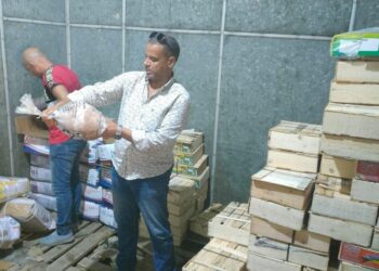 ضبط 1.5 طن مصنعات لحوم وأسماك فاسدة وغير صالحة للاستهلاك بالجيزة