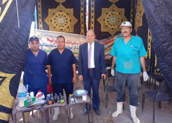 «الزراعة» تطلق قافلة بيطرية مجانية لعلاج مواشي صغار المربين بكفر الشيخ