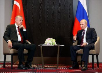 أردوغان فى روسيا لإقناع بوتين بعودة اتفاق الحبوب مرة أخري