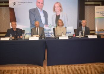 الدولي للأسماك وسفارة النرويج يفتتحان أعمال مشروع الطاقة المتجددة لدعم الإستزراع السمكي
