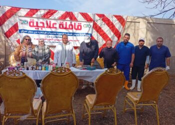 "التناسليات الحيوانية" ينفذ قافلة بيطرية مجانية لعلاج مواشي صغار المربين بالقليوبية 