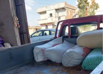 ضبط 88 طن خامات أعلاف مجهولة المصدر في كفر الشيخ